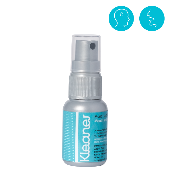 Kleaner Mouthwash Spray – Instant Saliva & Skin Cleansing – Toxin Detox Kit  – Oral & Topical Cleaner